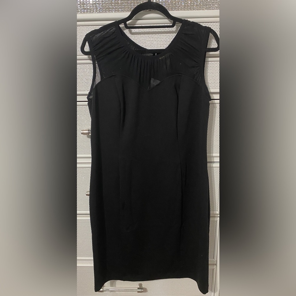 Miss Tina, black dress. Size 16-18 women. NWT